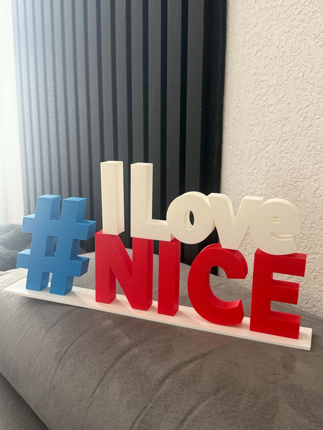 Décoration I Love Nice