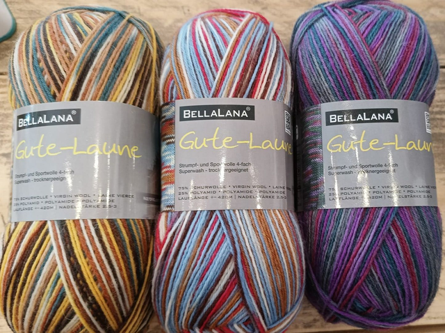 BellaLana: Gute-laune sokkenwol