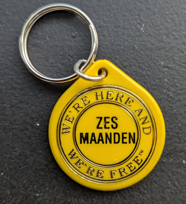 6 maanden plastic coin