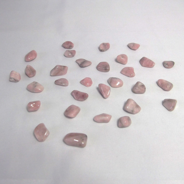 Strawberry quartz tumble stones small