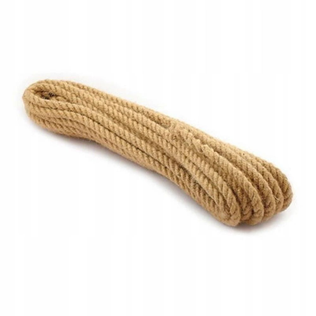 Corde corde corde de jute torsadée fi 8mm 20m