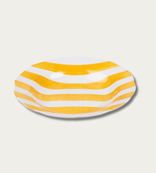 Yellow Striped Pasta Dish