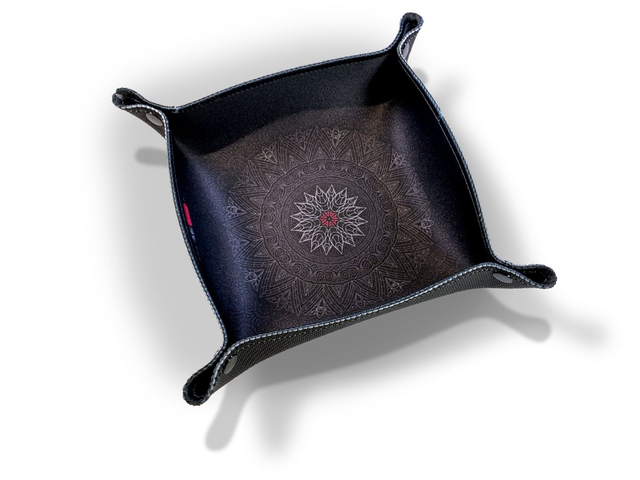 Piste de dés - Rosace noire