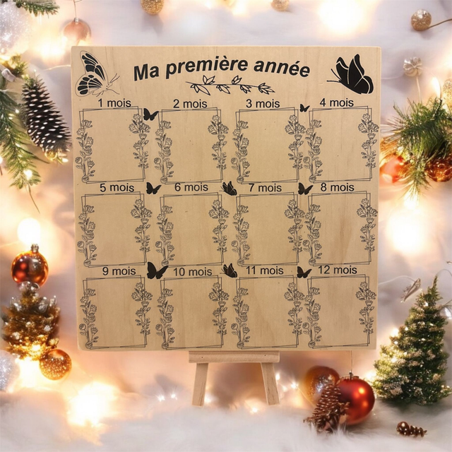 Pancarte photo 1ère année bebe