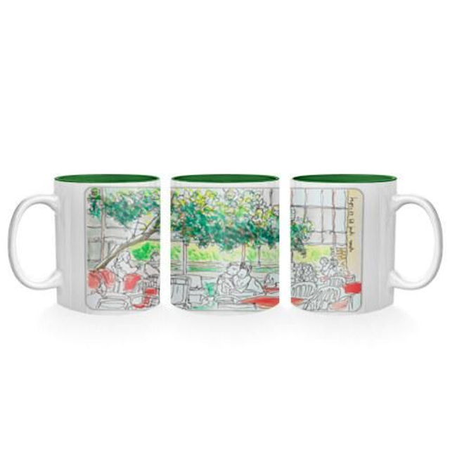 Taza jardín secreto