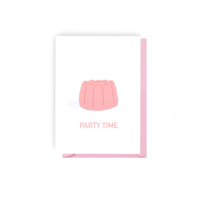Jelly Party - Illustrated Birthday Card   