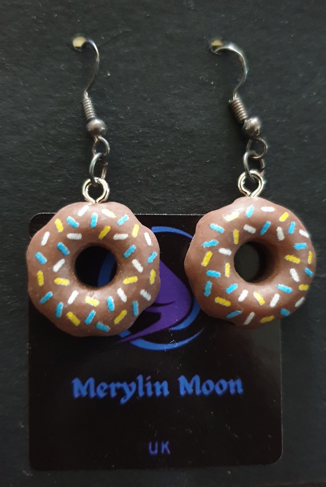 Doughnut Earrings