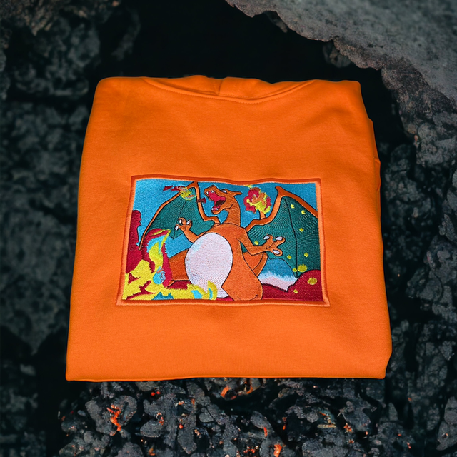 Sweat a Capuche Dracaufeu 