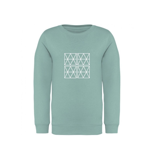 Crewneck Kids - Verde Jade