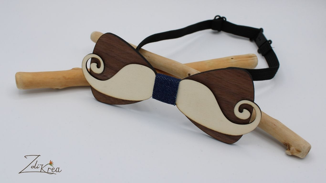 Noeud papillon &quot;Big Moustache&quot;