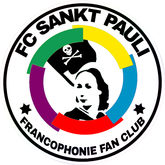 Stickers "FC Sankt Pauli Francophonie Fan Club - Louis Michel" (100 pour les adhérent.es/70 pour les non adhérent.es)