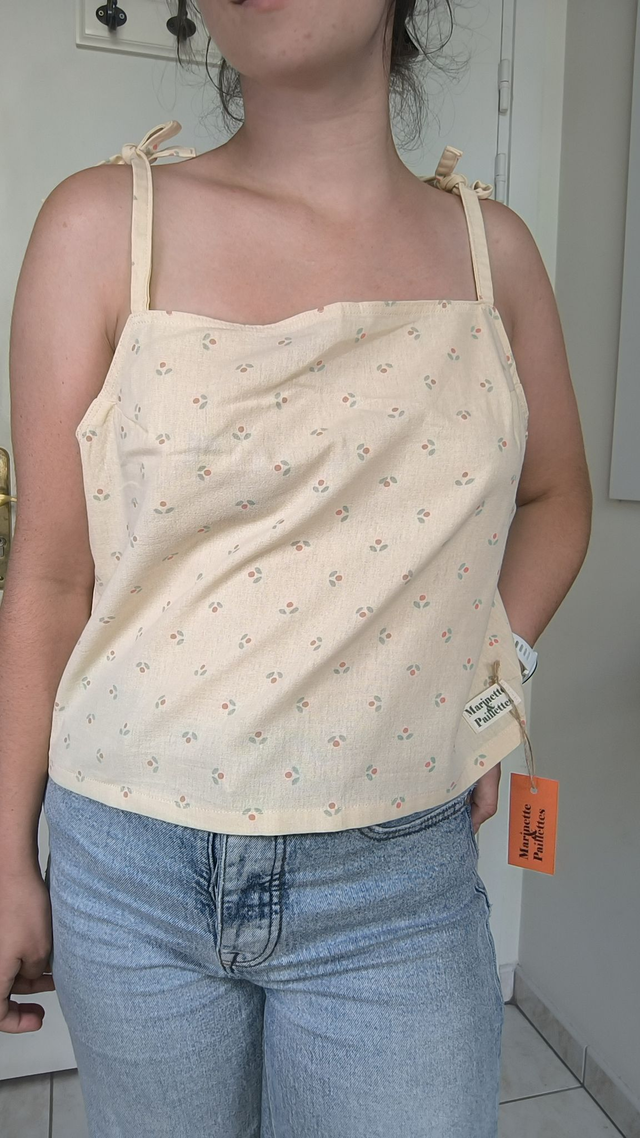 Top jaune clair - Taille 2