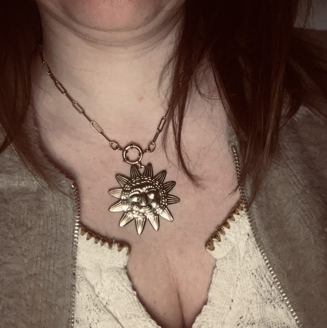 Collier fermoir bouée acier inoxydable 