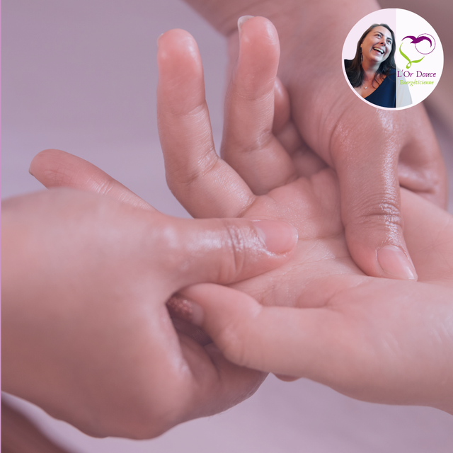 Massage des mains - Réflexologie palmaire