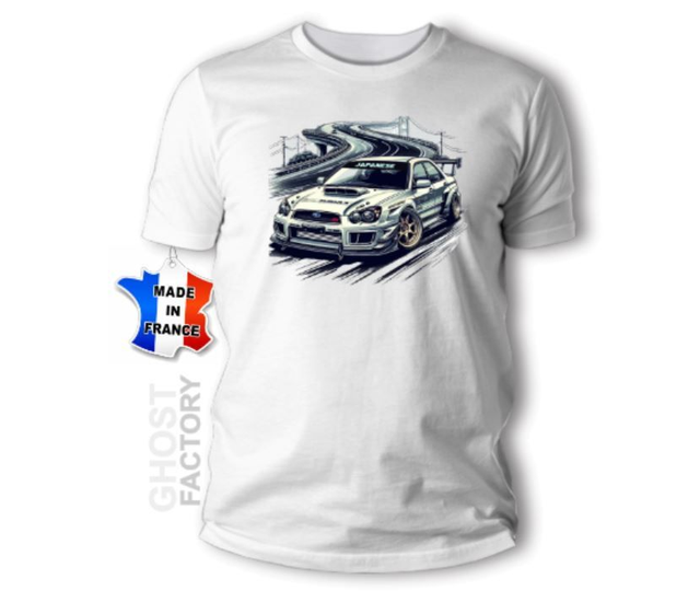 T-SHIRT SUBARU STI JDM - 2