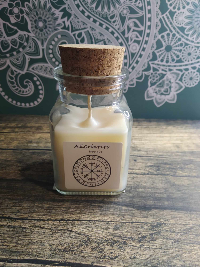 Bougie Viking Bois de Gaïac 