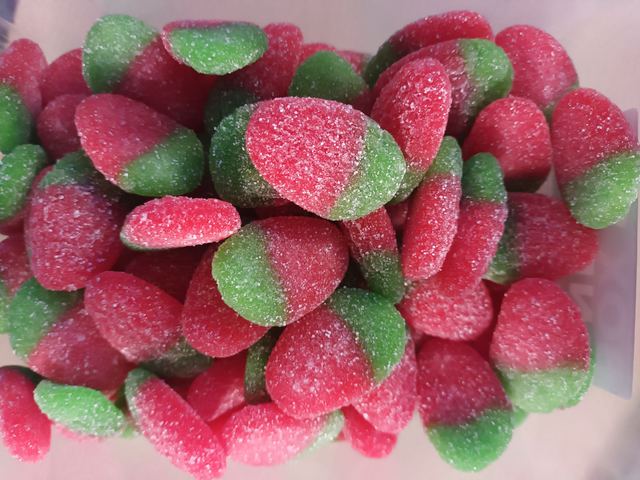 FRAISE SUCRÉE (VENDU PAR 100G)