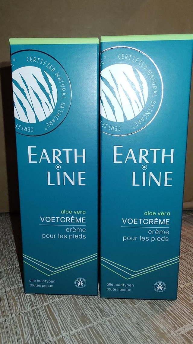 Earth Line - voetcreme aloe vera 100ml