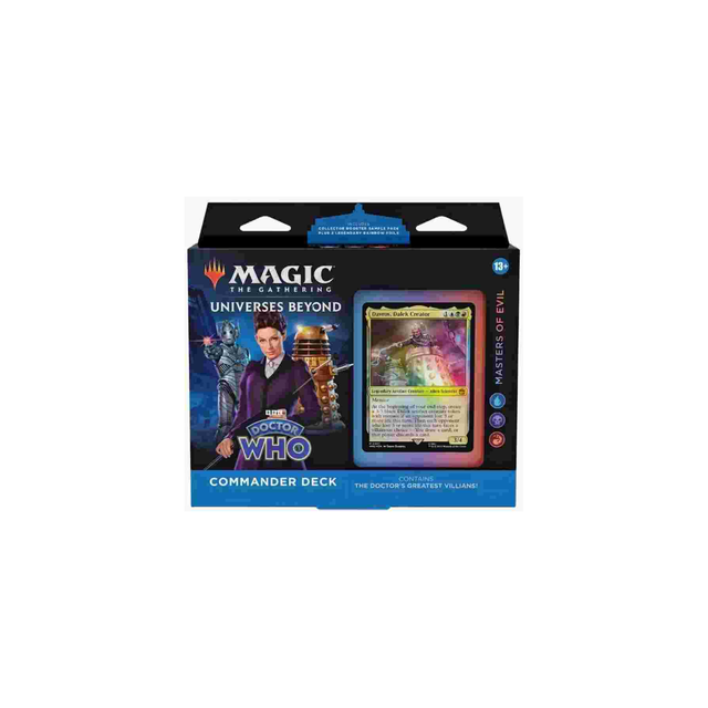 Doctor Who Commander Deck &quot;Masters of Evil&quot; Universes Beyond English - Magic the Gathering
