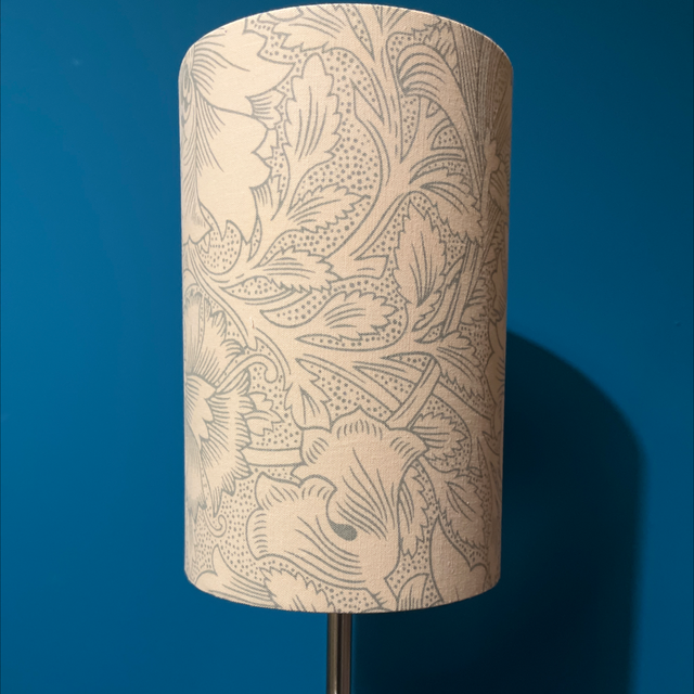 Wm Morris on vintage orange flowers