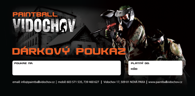 Poukaz - Vstup + zapůjčení vybavení + 500 kuliček