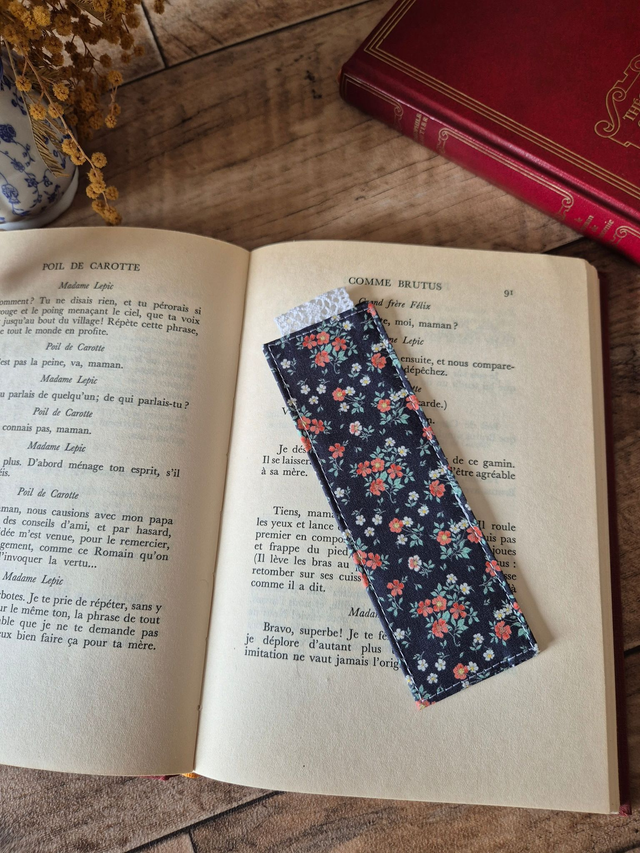 Marque-page mini bouquet