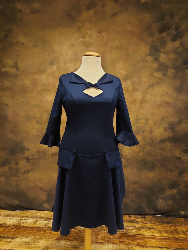 Banned blaues Retro Kleid