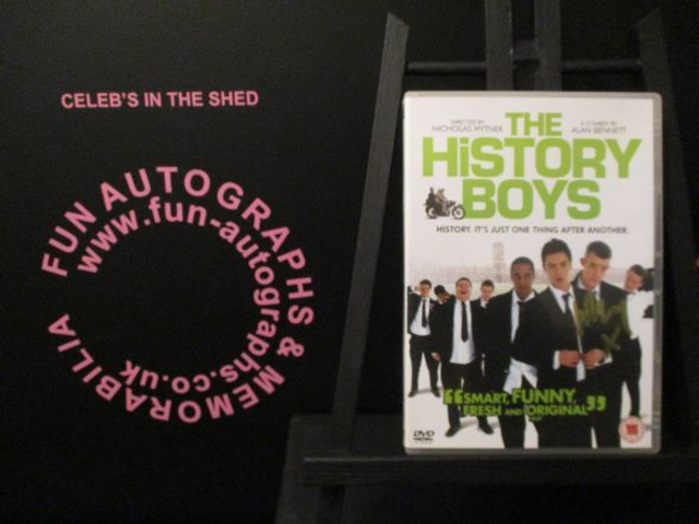 Russell Tovey - 'The History Boys' Authentic Autographed Dvd Cover