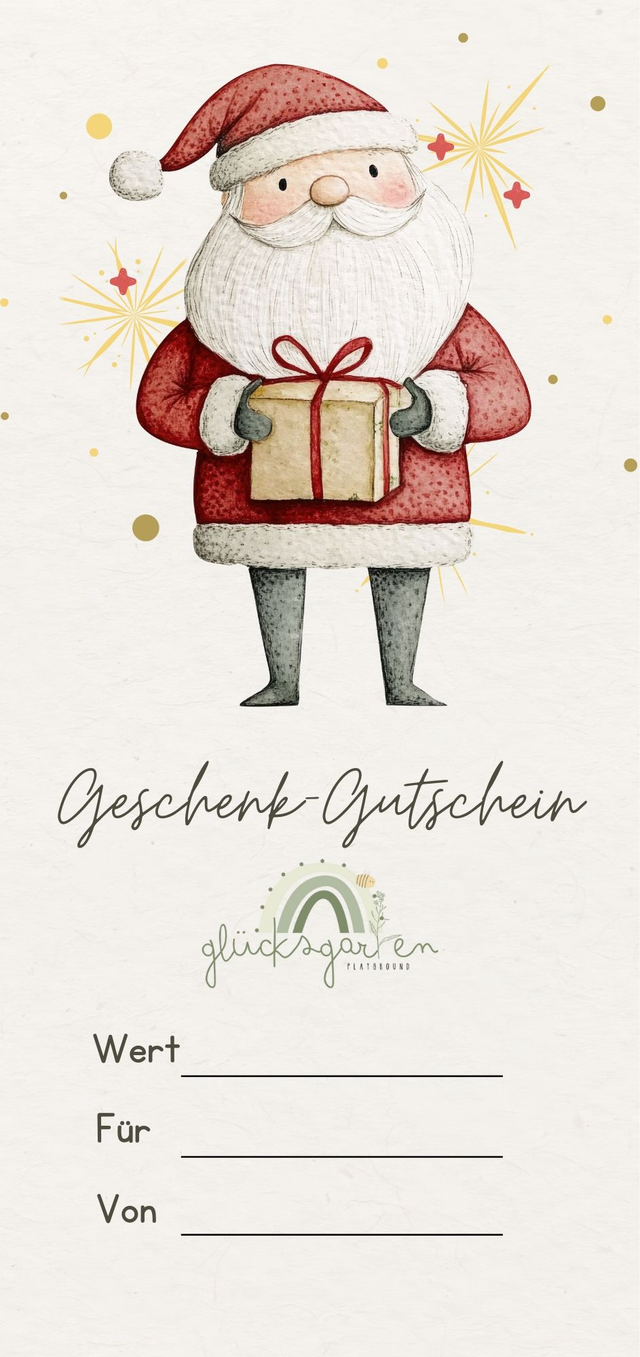 Gutschein Weihnachtsmann