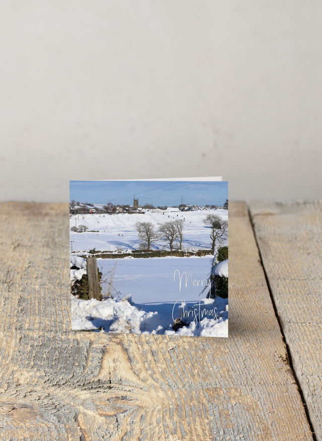 "Snow at Penistone" Christmas Card  