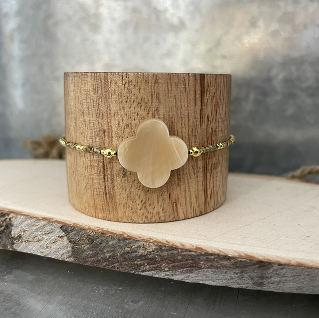 BRACELET Trèfle 4 feuilles