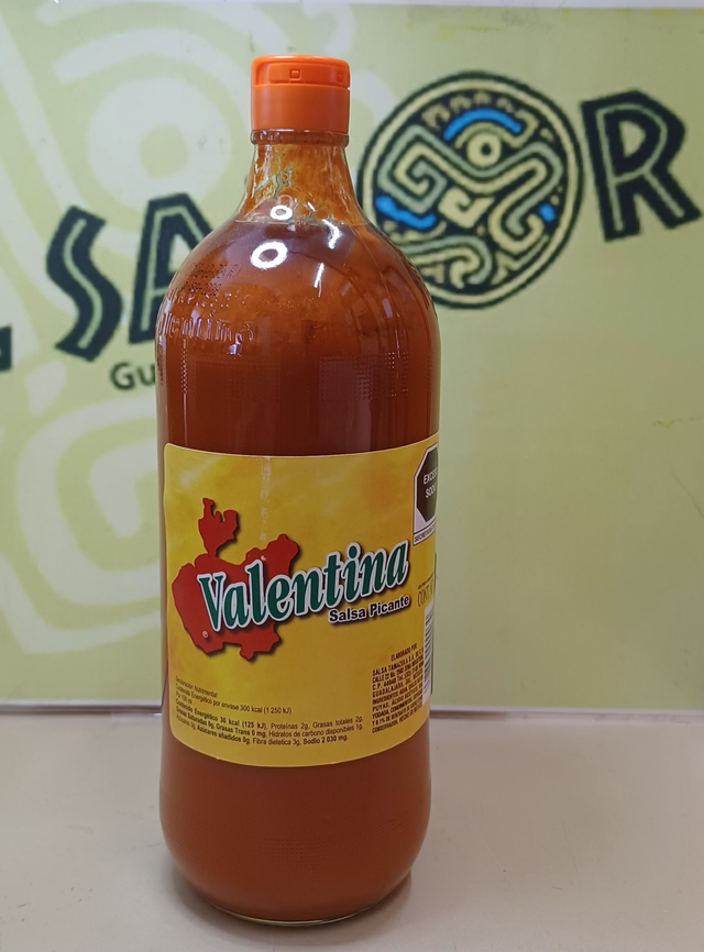 Salsa Valentina amarilla 1 l