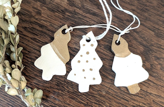 Boule de Noël - trio de sapins (1)