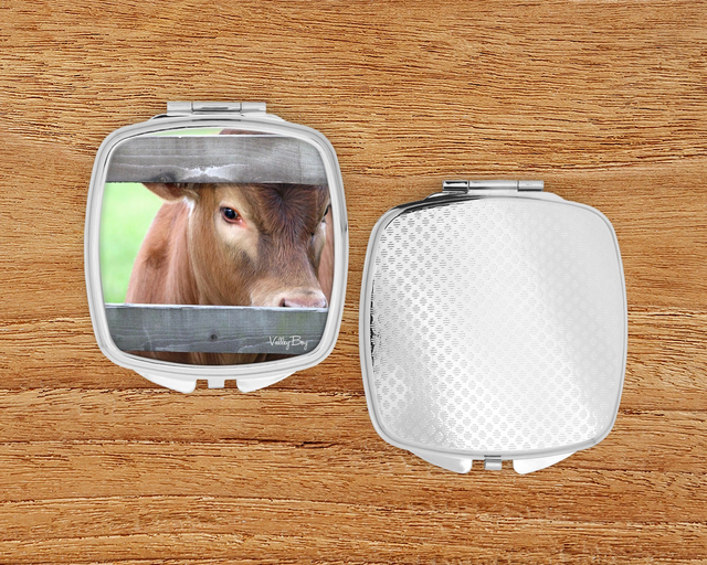 "Peeka Moo" Compact Mirror  