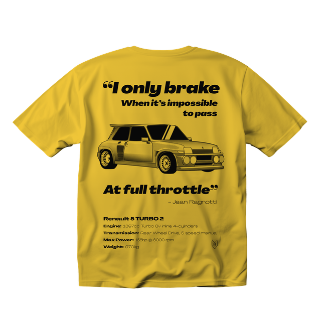 Camiseta Renault 5 Turbo 2 PREORDER
