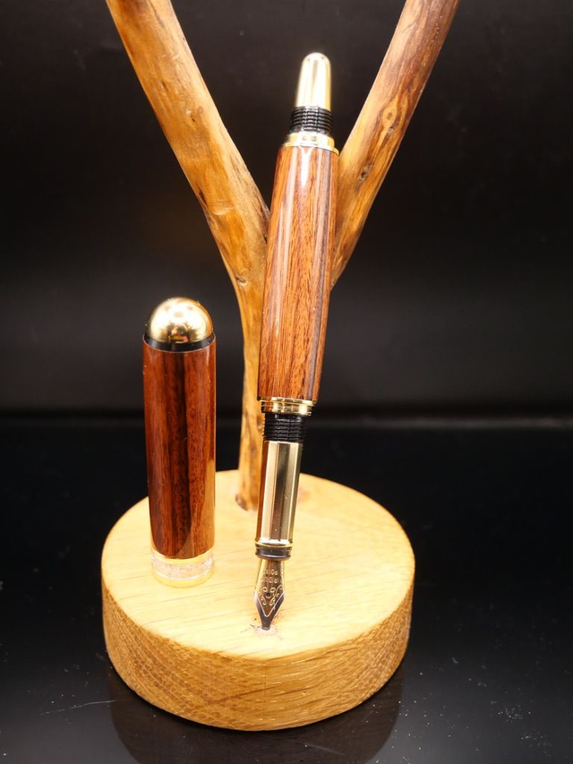 Stylo plume gentleman Palissandre santos