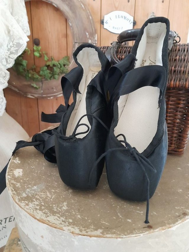 Ballerines de danse Pointes Julieta Répetto Noires