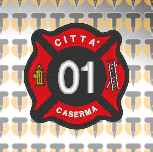 Patch Vigili del Fuoco - Sagomata 