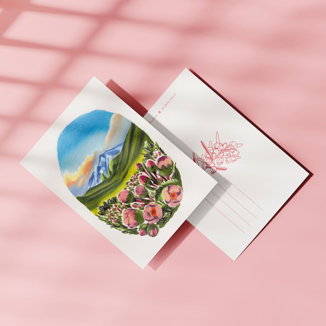 💌 Carte postale - Bourgeons