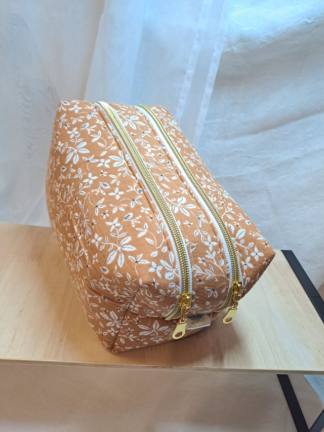 Trousse de toilette double compartiment
