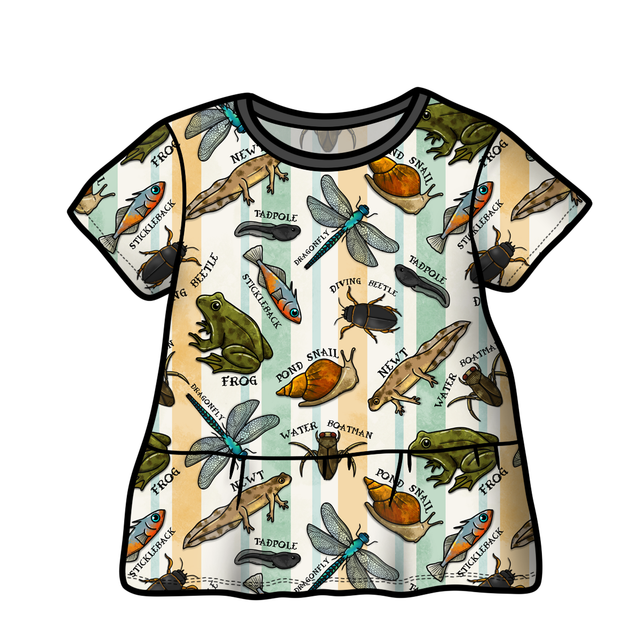 Dreamweaver 'Pond Dipping' Peplum Top