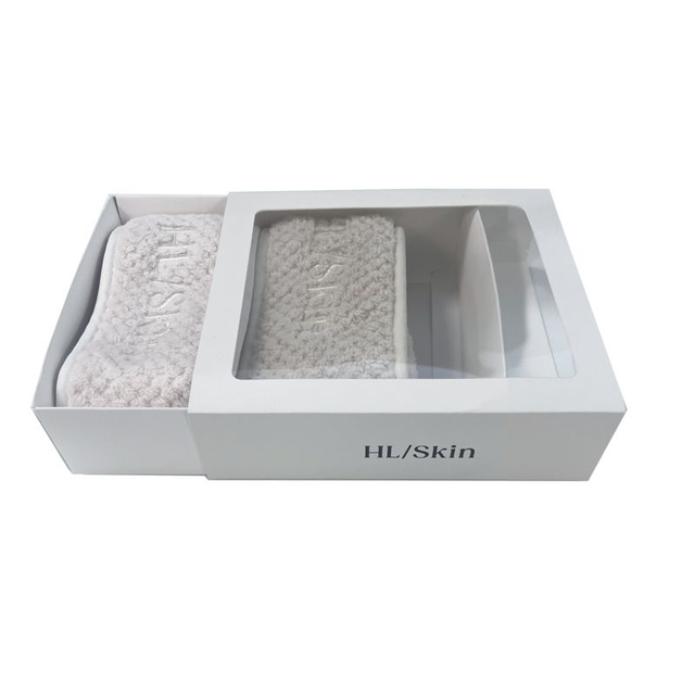 HL/Skin Sada bavlněných kosmetických čelenek (2 kusy)