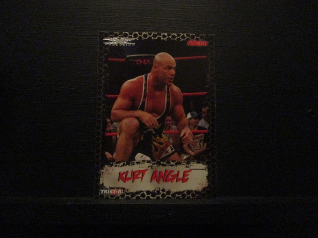 Kurt Angle - Tristar TNA Impact 35 Wrestling Original Trading Card #1