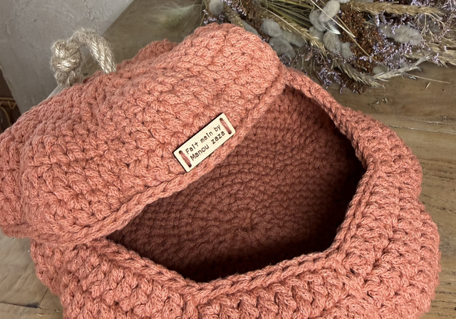 🎃 Bonbonnière Citrouille en Crochet – Déco Halloween & Cosy 🧡 Fait main | Coton recyclé Oeko-Tex |