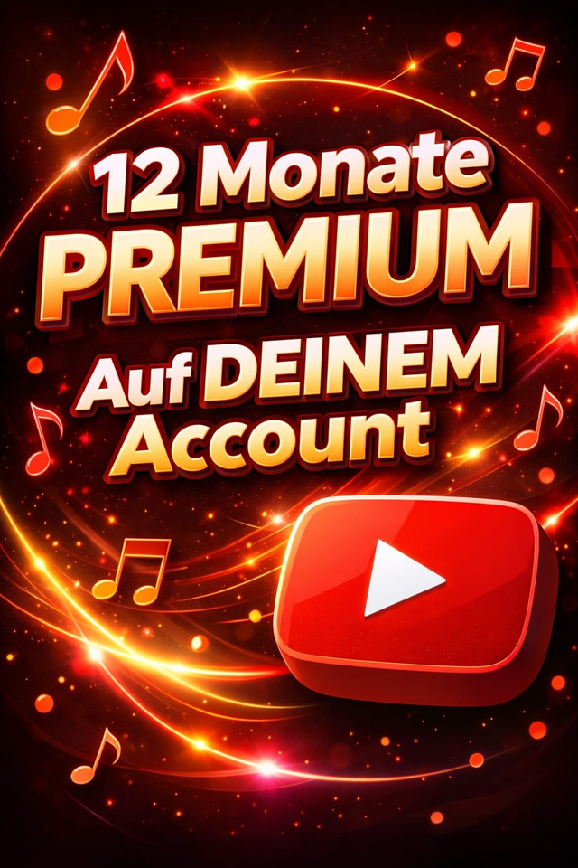 12 Monate Youtube Premium