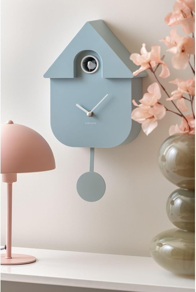 Karlsson Horloge murale Modern Cuckoo Metallic