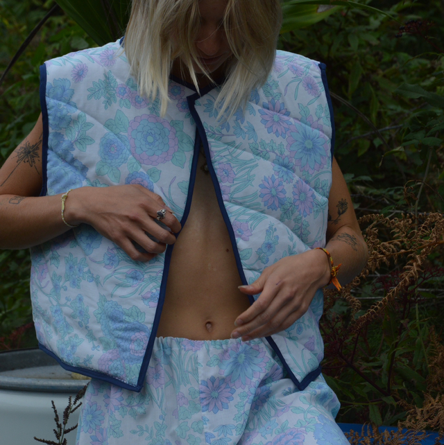 Veste matelassée sans manches 