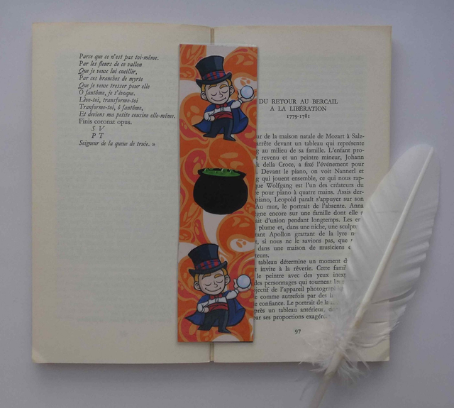 Le marque-page des sorciers