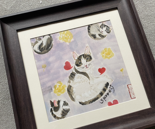 20*20 custom pet portrait 