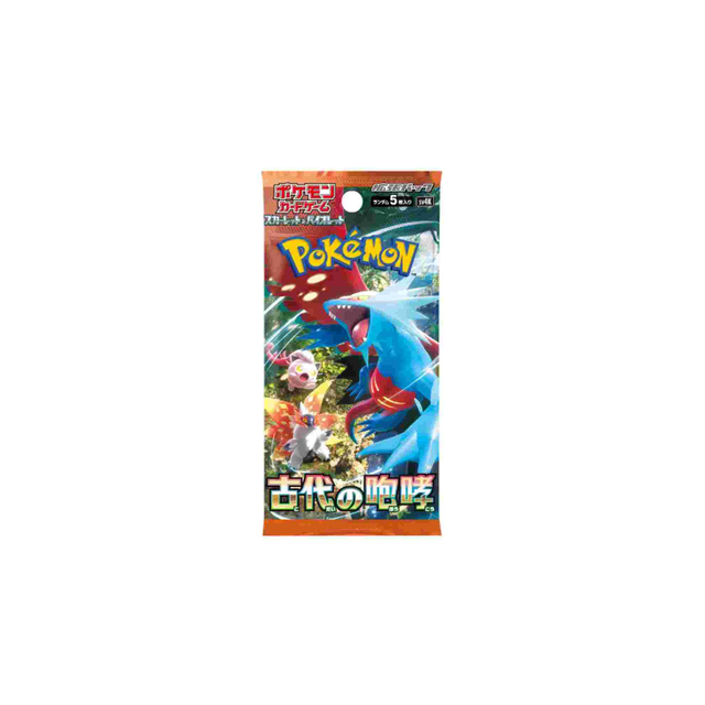Japanese Booster Pack &quot;Ancient Roar&quot; sv4K - Pokémon Jap